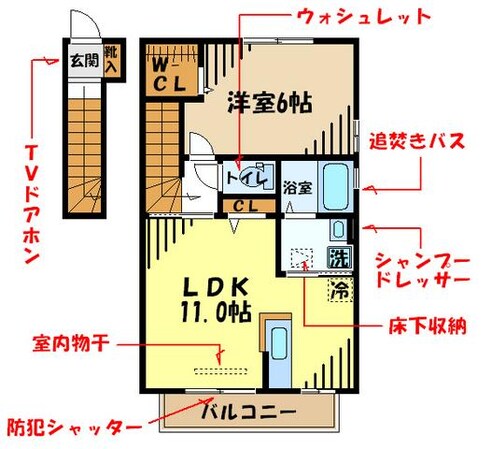 アクジスの物件間取画像